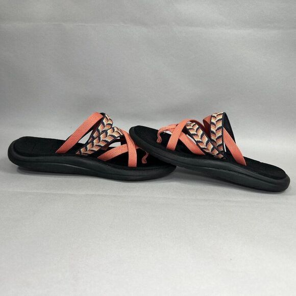 Teva Sandals Women's Size 6 Beach Athletic Strappy Flip Flop Sandals - Picture 7 of 12